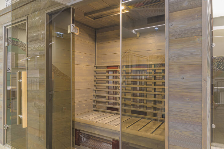 Infrared sauna for family 1.